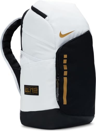 Nike Unisex Backpacks Nk Hoops Elite Bkpk - Fa23, White/Black